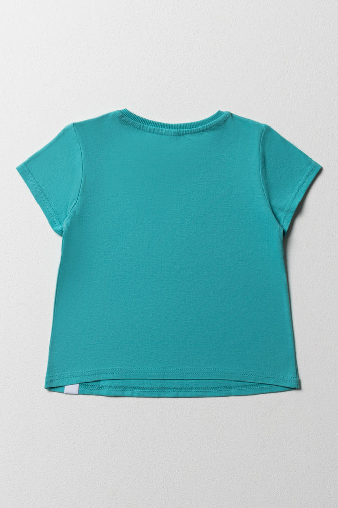Short Sleeve T-Shirt Teal (3)