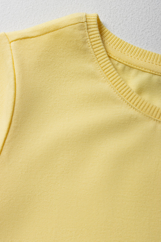 Short Sleeve T-Shirt Yellow