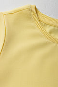 Short Sleeve T-Shirt Yellow (1)
