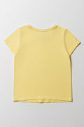 Short Sleeve T-Shirt Yellow (3)
