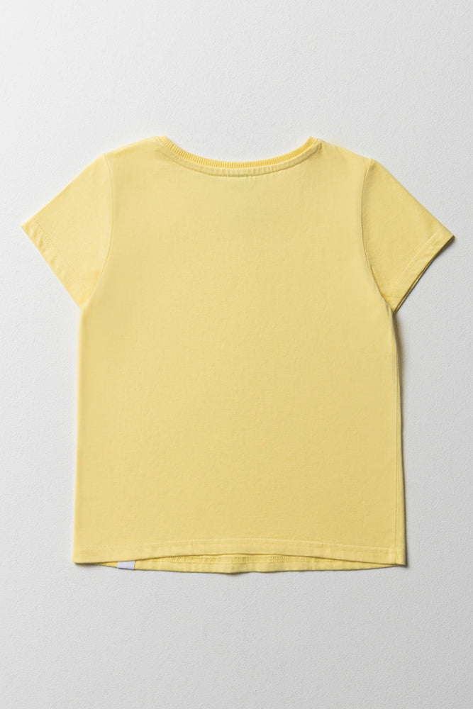 Short Sleeve T-Shirt Yellow (3)