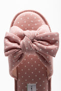 Polka Dot Slipper Pink (4)