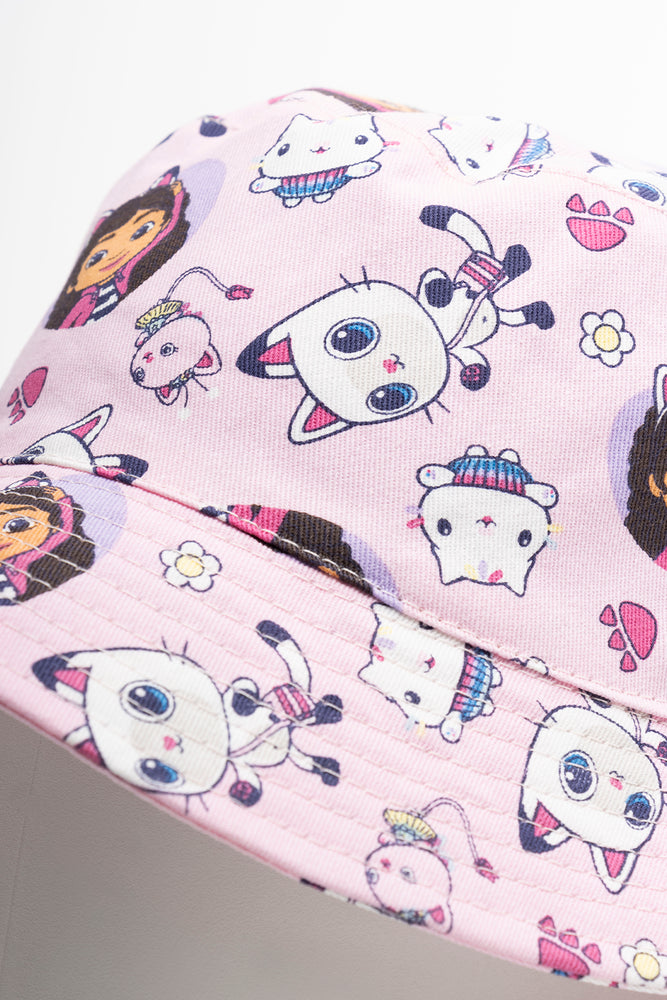 Pg 2 Piece Bucket Hat Gabby Pink