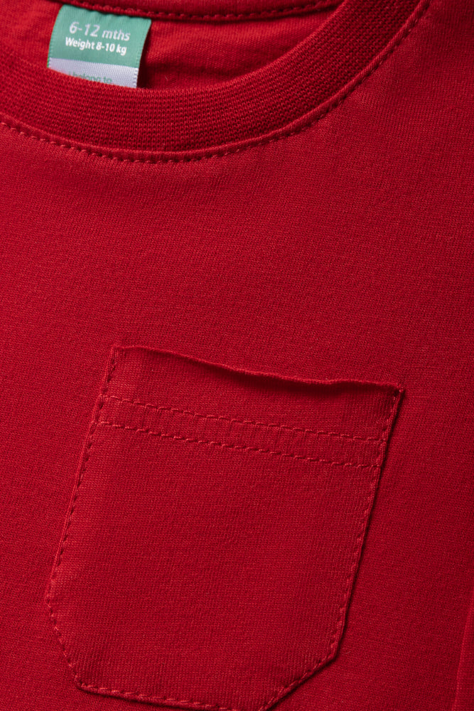 Sleeveless T-Shirt Red (2)