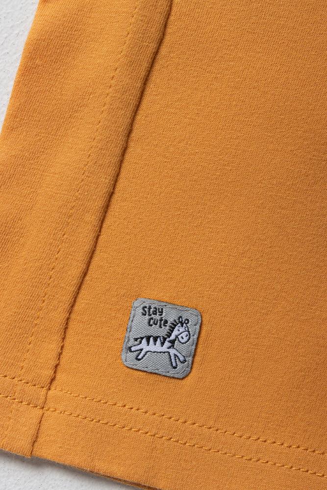 Sleeveless T-Shirt Orange (1)