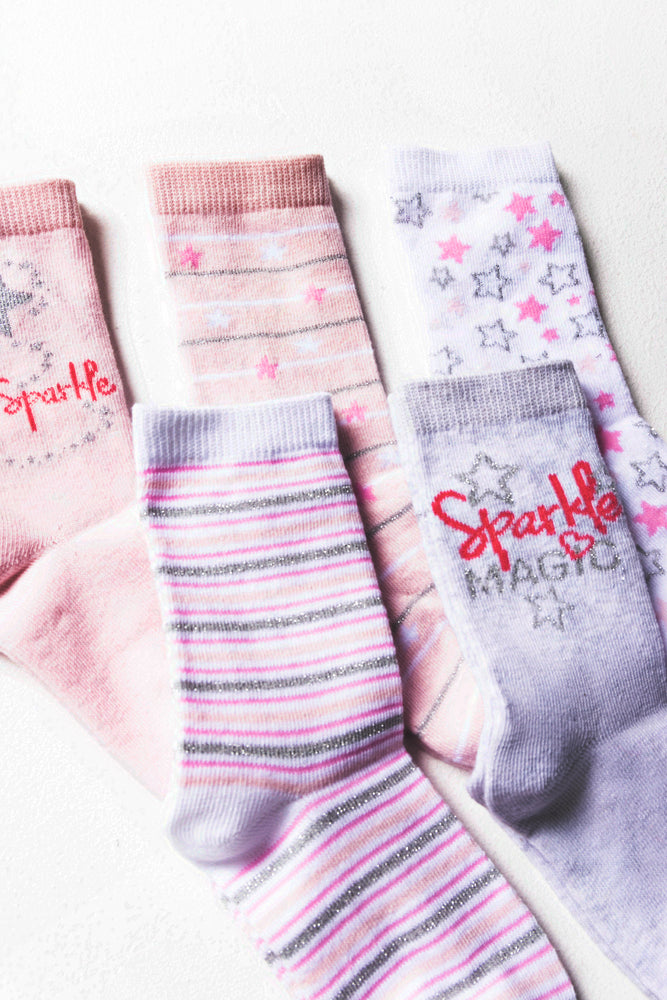 5 Pack Ice Cream Socks Cream (1)