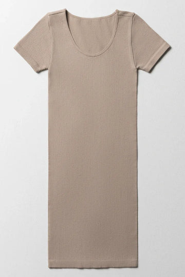 Seamless Bodycon Dress Natural