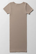 Seamless Bodycon Dress Natural (2)