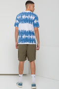 Tie Dye Fashion Tee Navy (2)