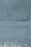 Fringed Guest Towel  North Atlantic (1)
