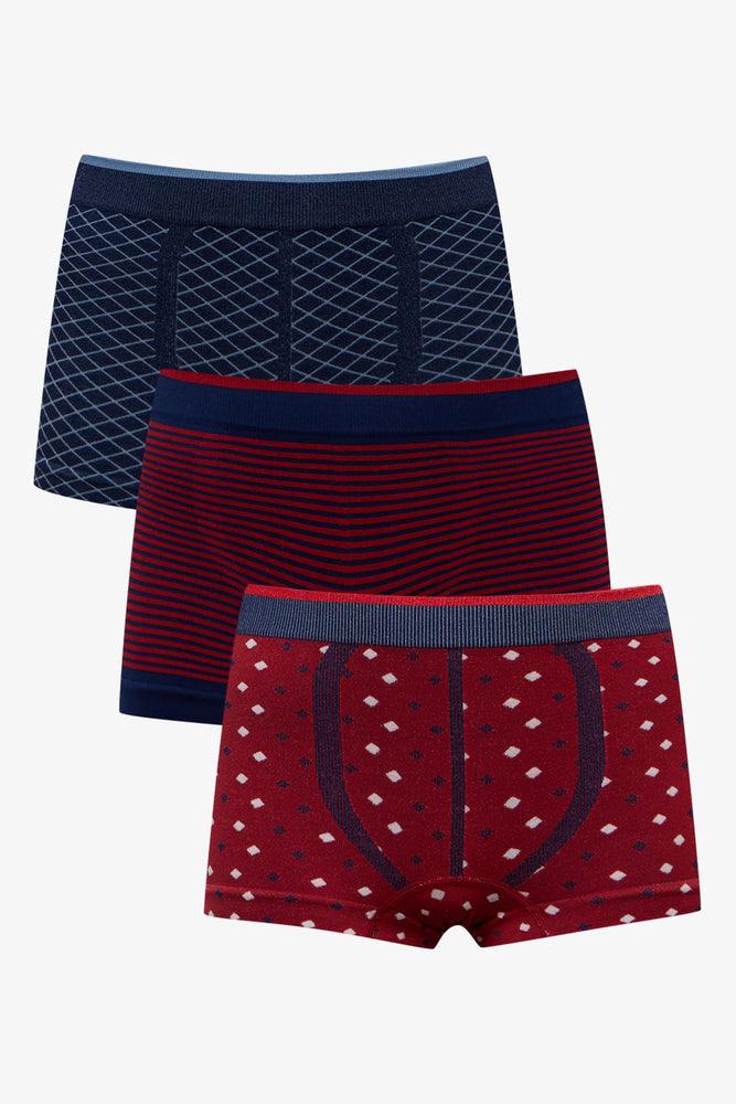 3 Pack Seam-Free Boxes Red