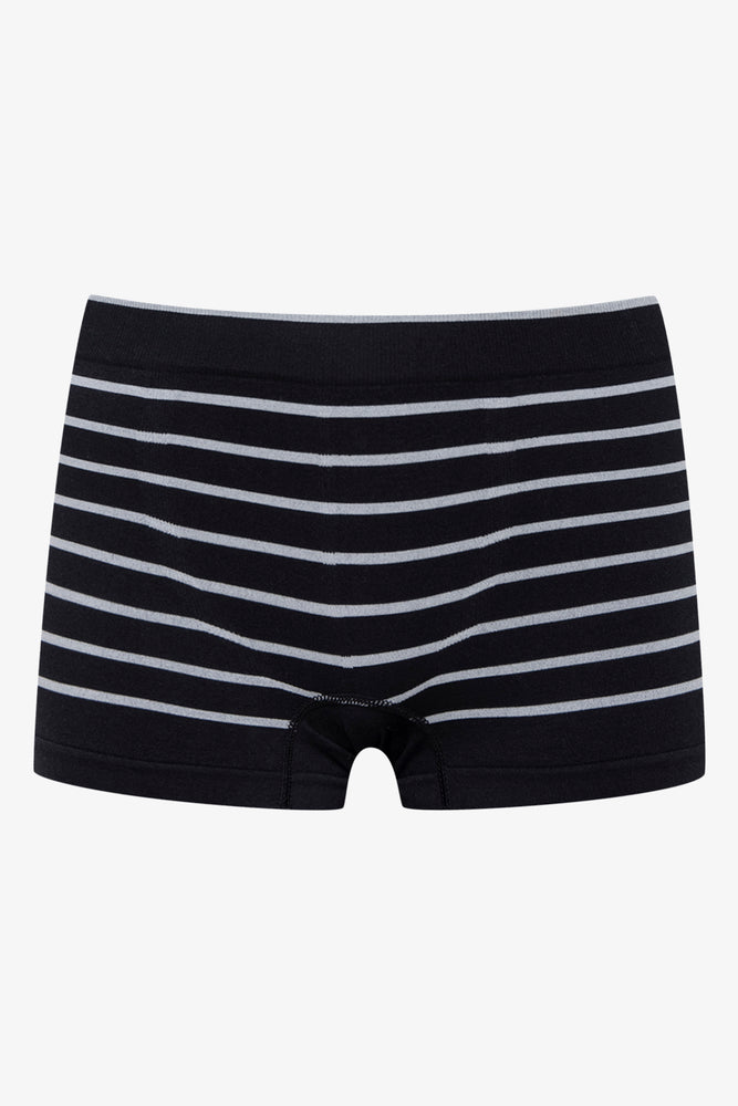 3 Pack Seam-Free Boxers Black & Dark Grey (3)