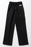 Boys School Turn Up Pants Black (5)