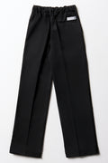 Boys School Turn Up Pants Black (5)