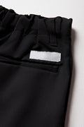 Boys School Turn Up Pants Black (6)