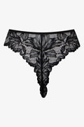3 Pack Lace Thongs Black And Pink (3)