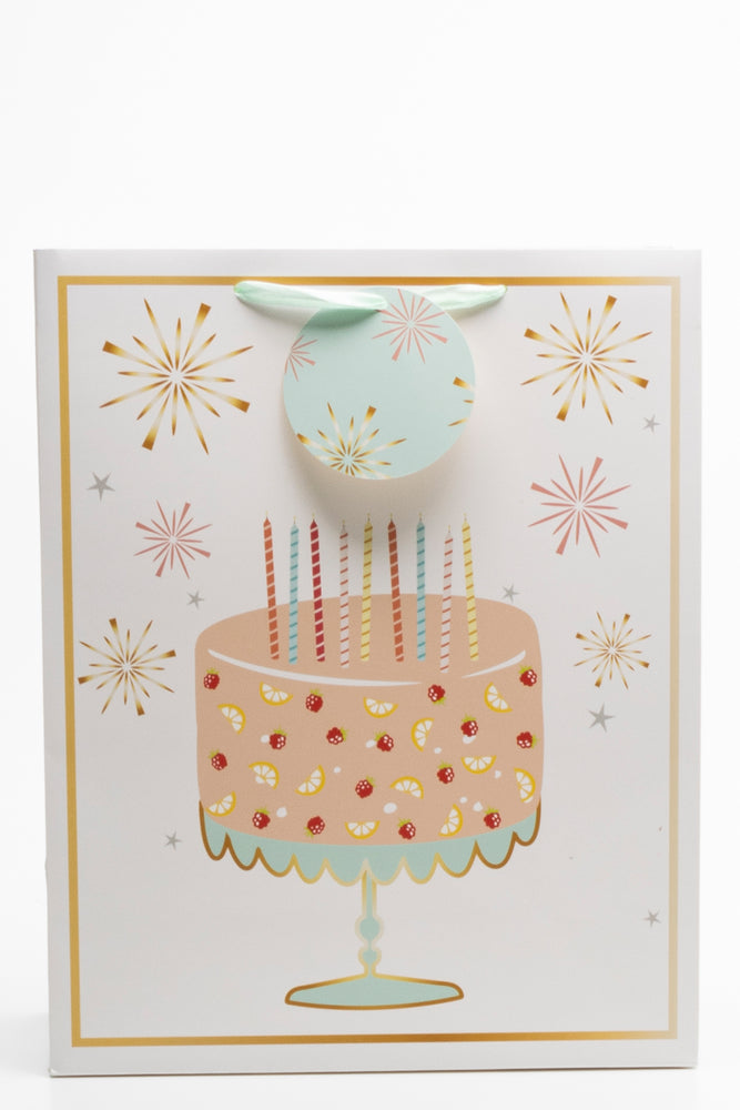 Cake Gift Bag Natural