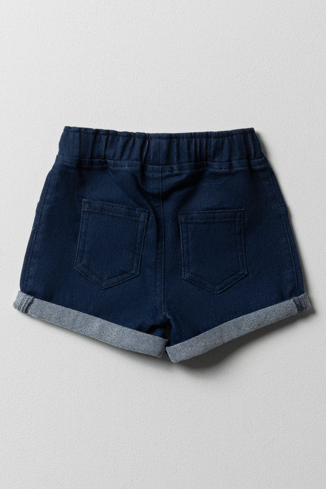 Denim Jeans Shorts Blue (2)