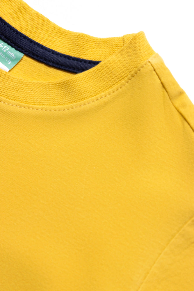 Short Sleeve T-Shirt Yellow (1)