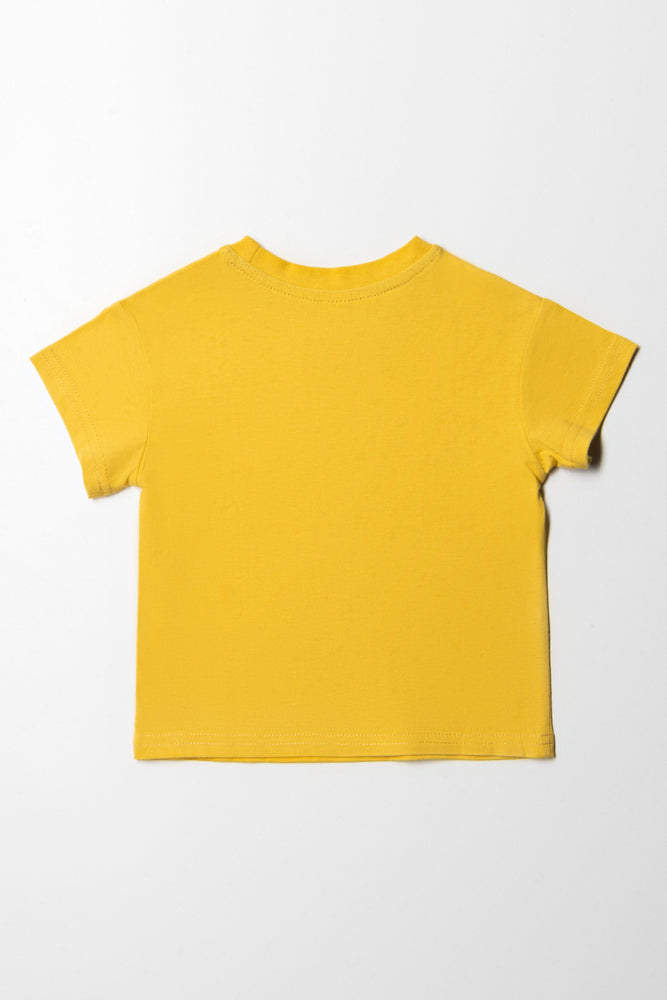 Short Sleeve T-Shirt Yellow (3)