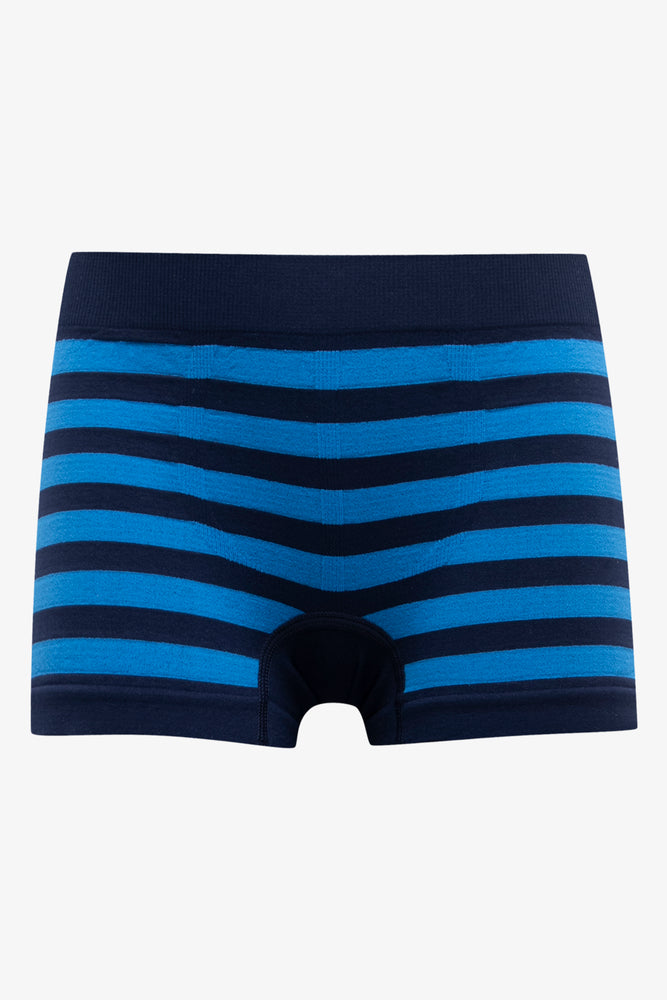 3 Pack Seam-Free Boxers Blue (2)