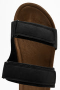 Double Band Sandal Black (4)