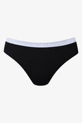 3 Pack Bikini Panties Black, Grey And Pink (2)