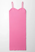 Seamless Strappy Dress Pink