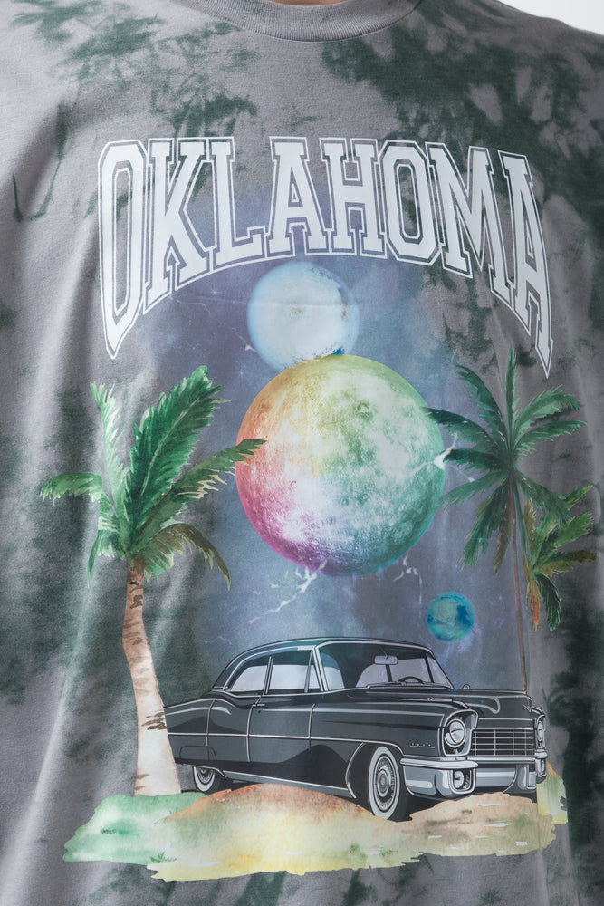 Tie Dye T-Shirt Dark Grey (3)