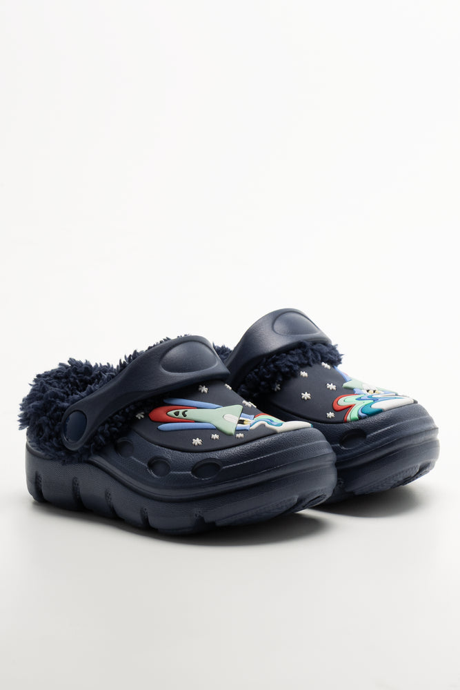 SPACESHIP CLOG NAVY