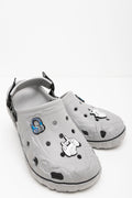 CLOG WITH CHARMS GREY