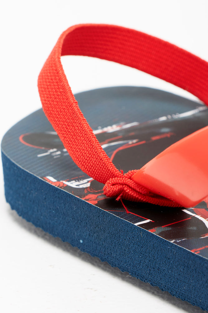 Spider-Man Flip Flop Red (2)