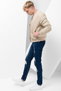 Bomber Puffer Jacket Natural (1)