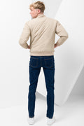 Bomber Puffer Jacket Natural (2)