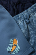 3 Pack Shorts Blue (1)