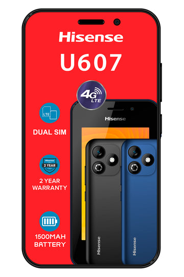 VODACOM HISENSE U607 BLACK