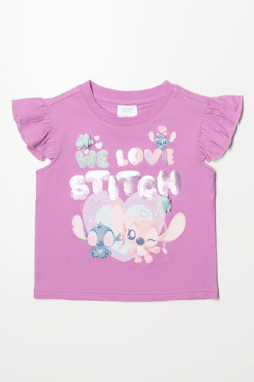 Lilo And Stitch T-Shirt Pink