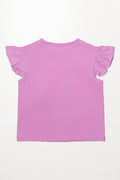 Lilo And Stitch T-Shirt Pink (2)
