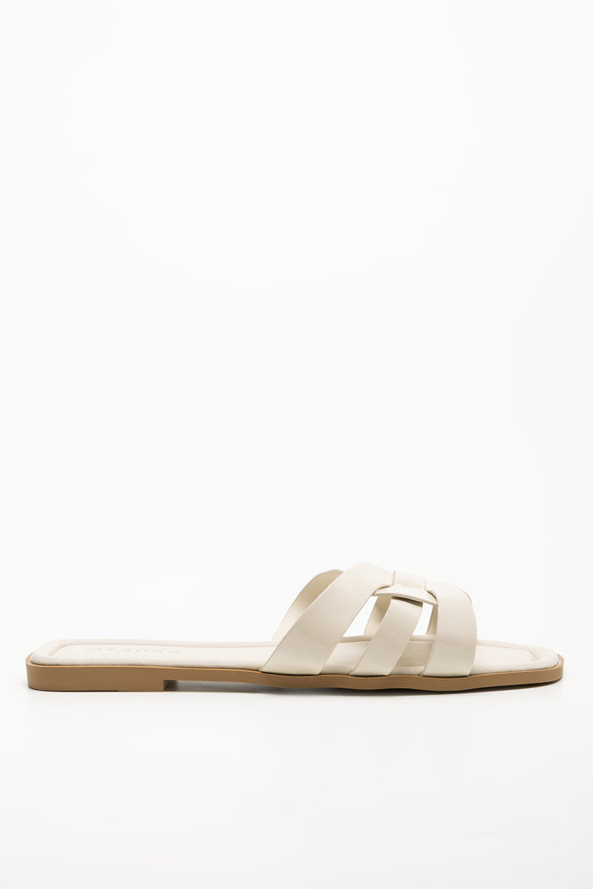 Knot Mule Sandals Natural