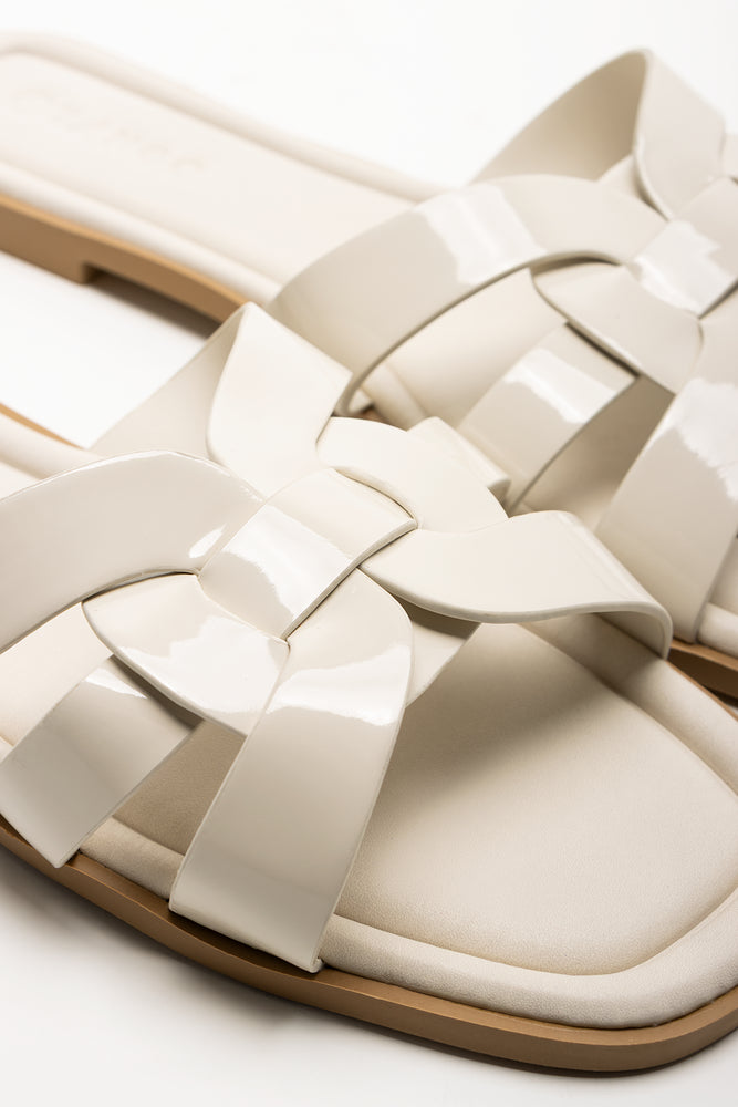 Knot Mule Sandals Natural (2)