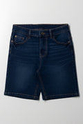 Denim Shorts Dark Blue