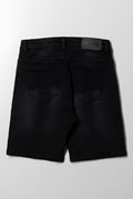Denim Shorts Black (2)