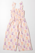 Floral Jumpsuit Light Pink