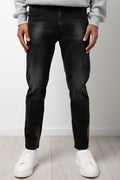 Rip And Repair Skinny Denim Jean Black (1)