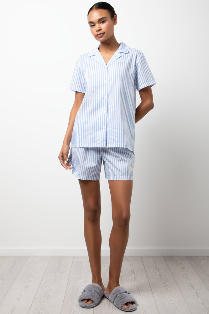 Stripe Pyjamas Blue