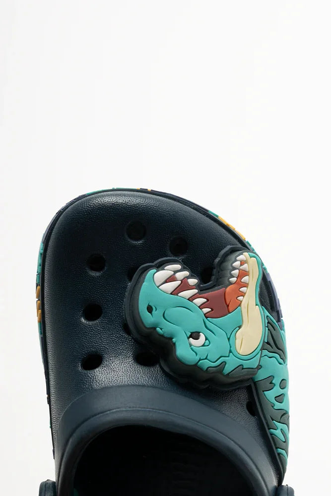 Dinosaur Clogs Navy (4)