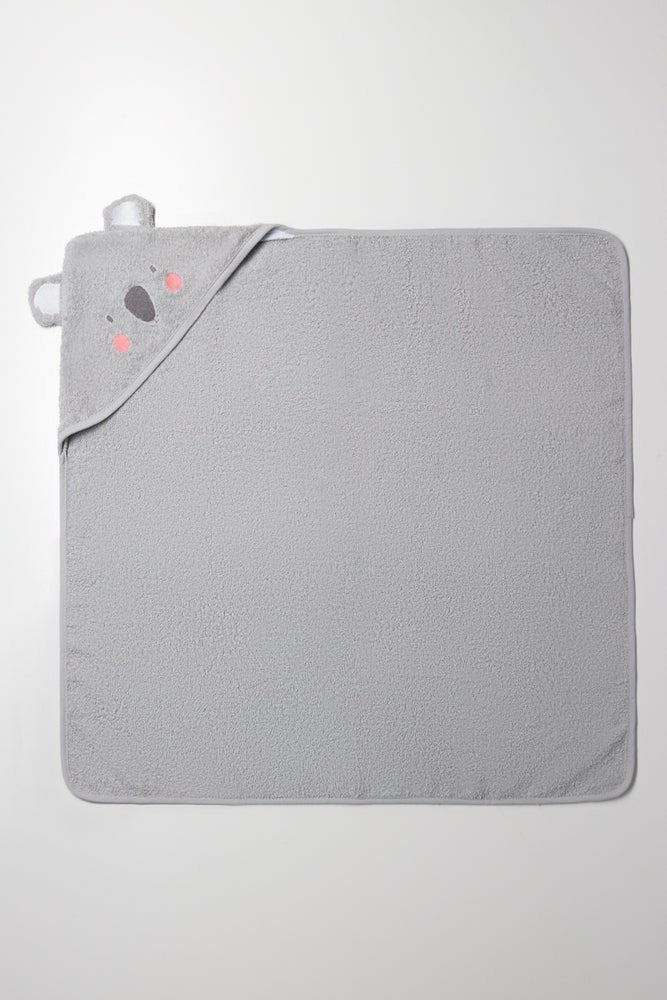 Koala 2 Piece Towel Grey (2)