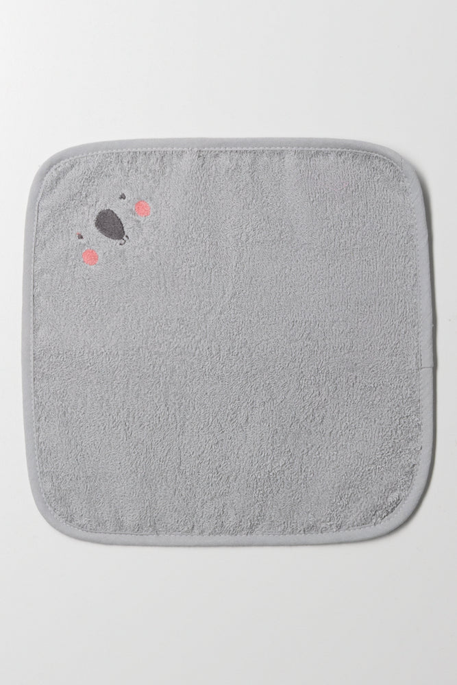 Koala 2 Piece Towel Grey (3)