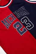 2 Piece Basket Ball Set Red (2)