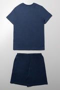Superman Short Sleeve Pyjamas Blue (3)